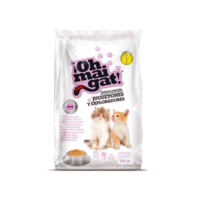 OHMAIGAT Gatitos Juguetones 200g