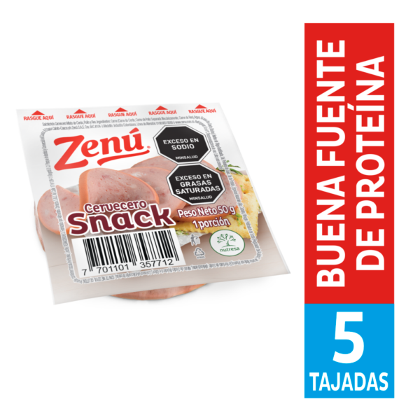 Salchichón Cervecero Snack Zenú 50g