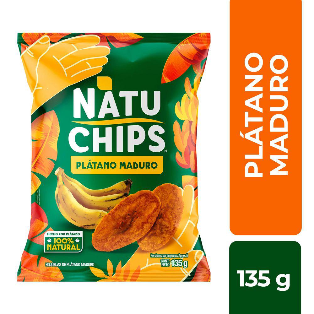 Natuchips Plátano Maduro Margarita 135g