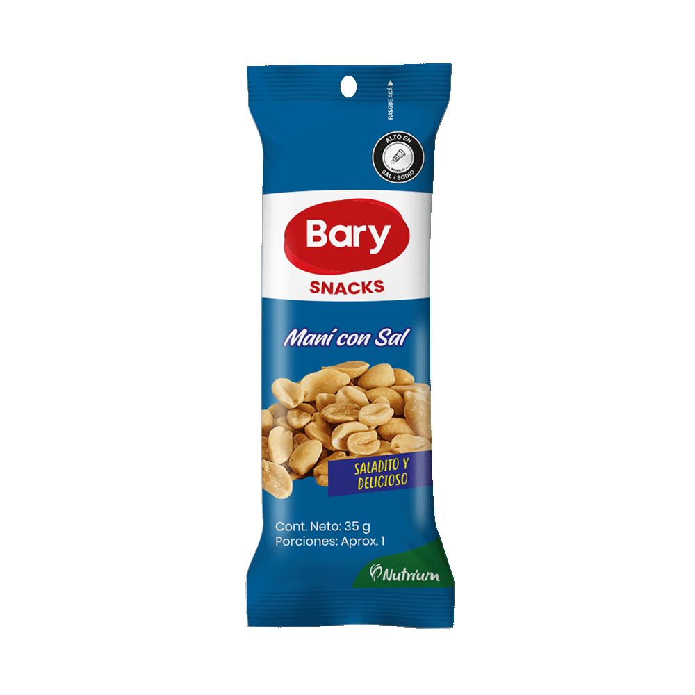 Maní con Sal Bary 35g