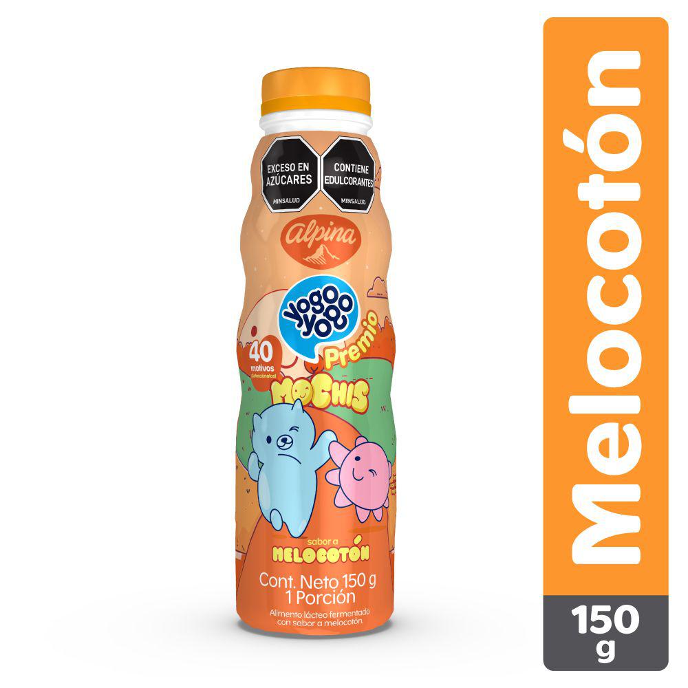 Yogo Yogo Premio Mochis  Melocotón  Alpina 150g