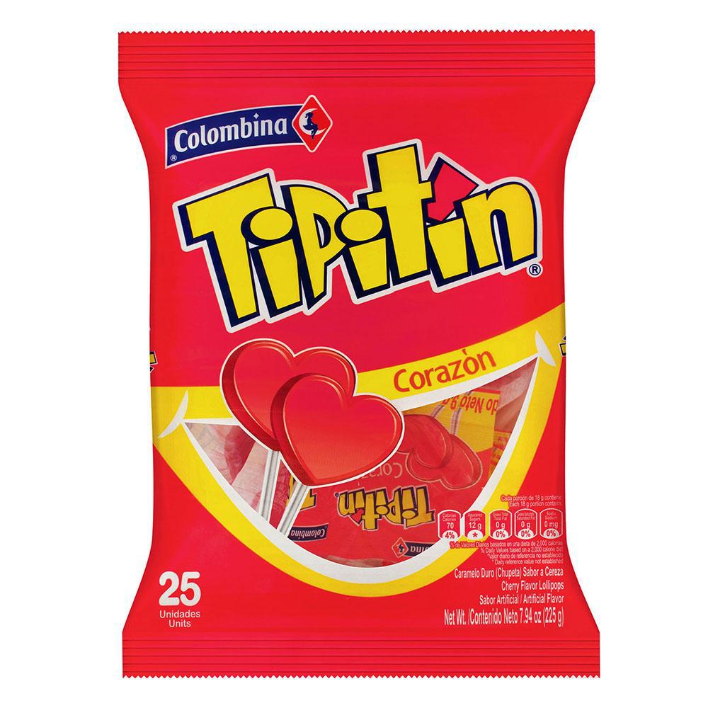 Tipitin Corazón x25 unidades 225g