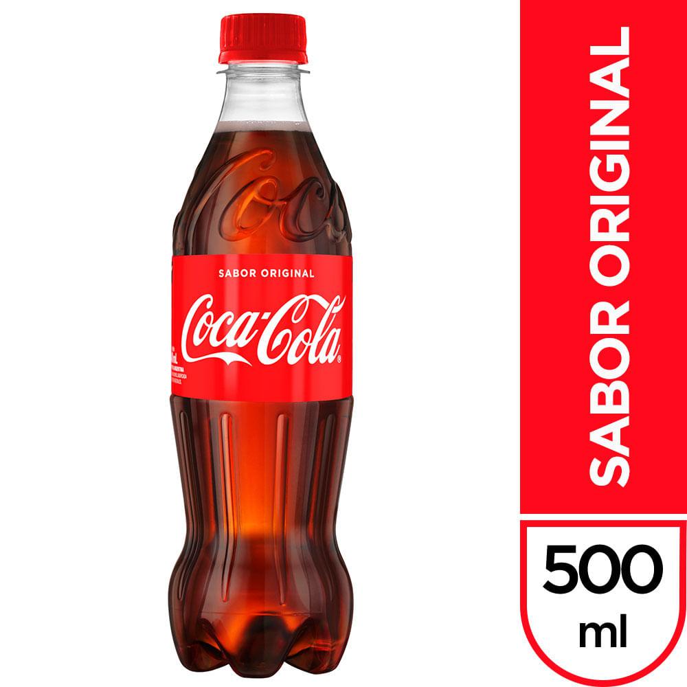 Gaseosa Sabor Original Coca Cola 500ml