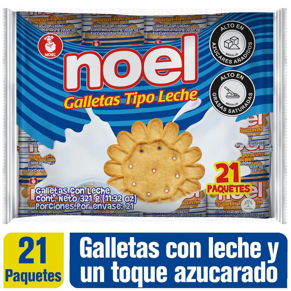 Galletas de Leche Noel 321g