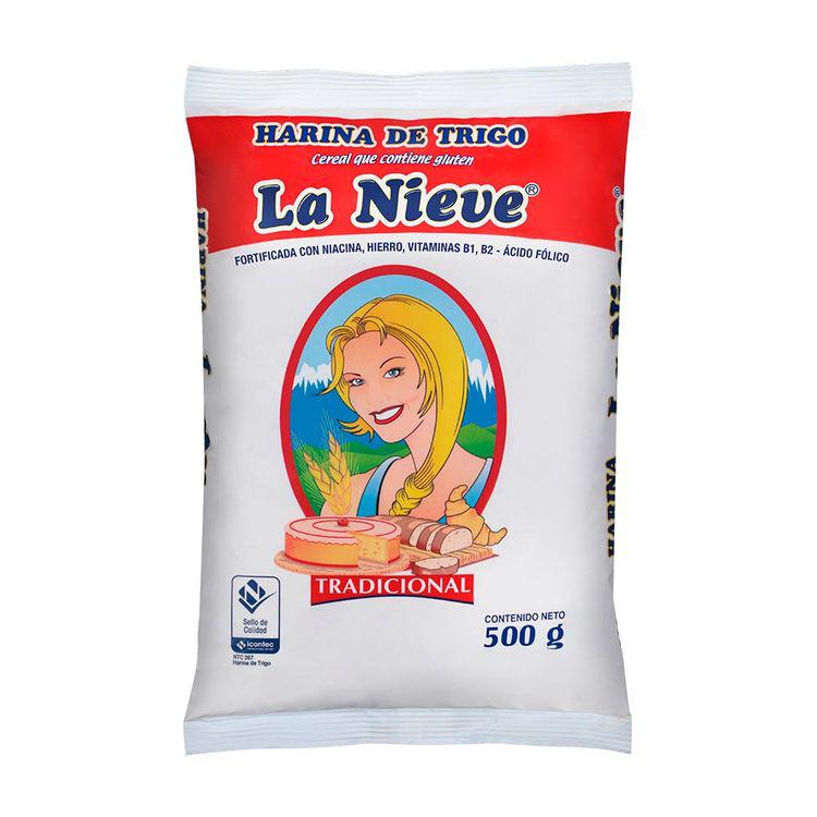 Harina de trigo La Nieve 500g