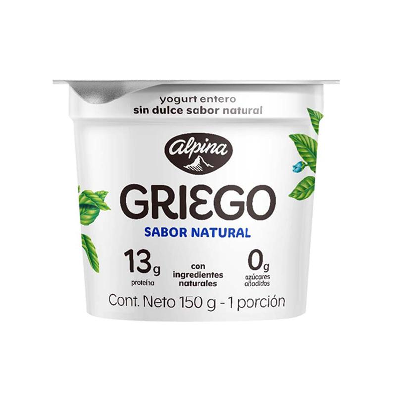 Yogurt Griego Natural Alpina 150g