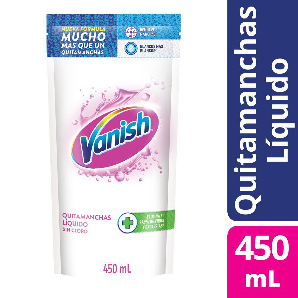 Vanish Blanco Total Quitamanchas Liquido 450ml