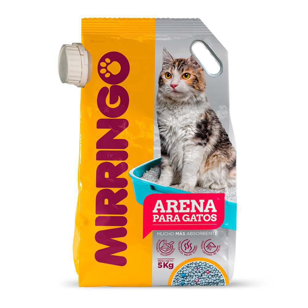 Arena Gatos MIRRINGO 5 KILOS