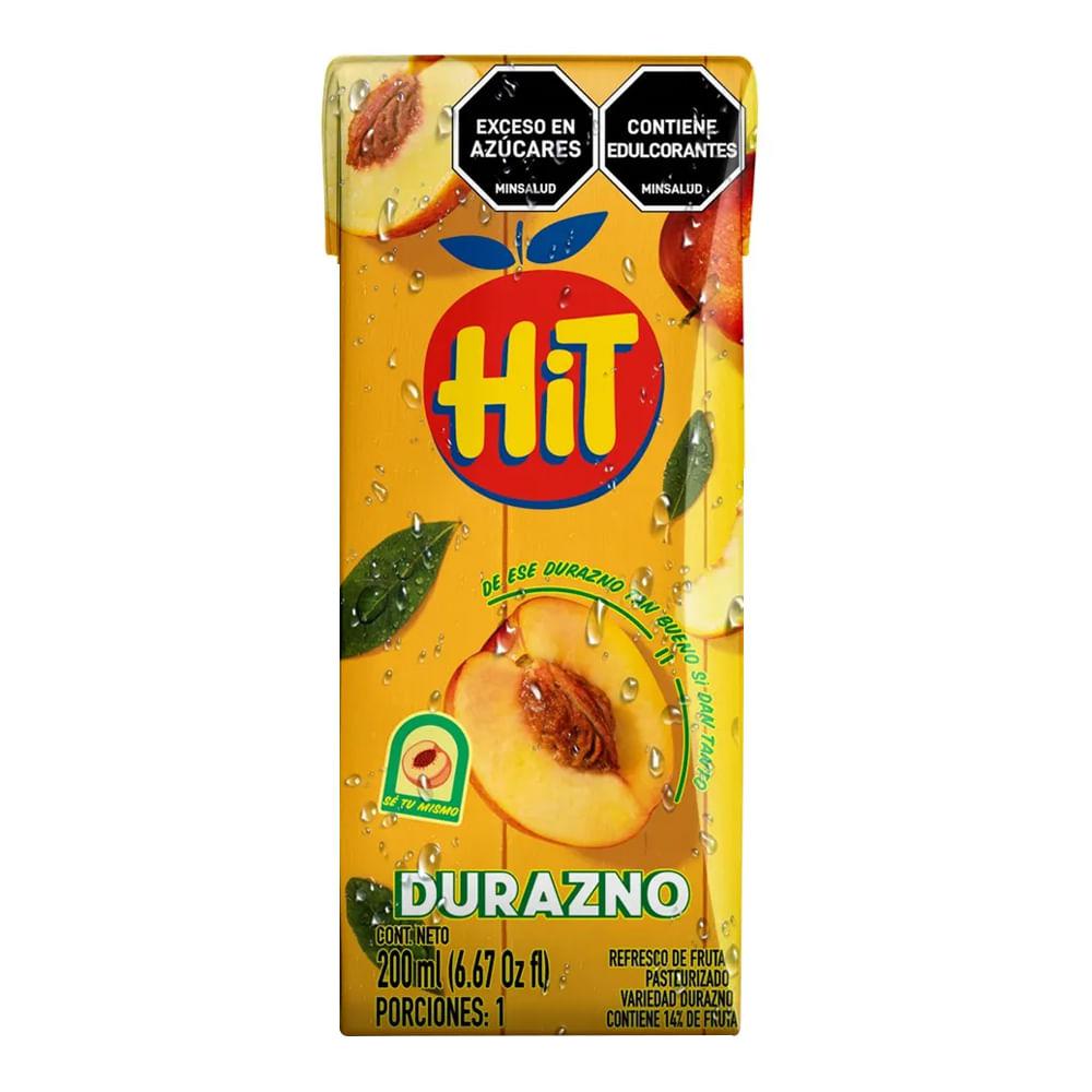 Jugo Hit Durazno Caja 200ml