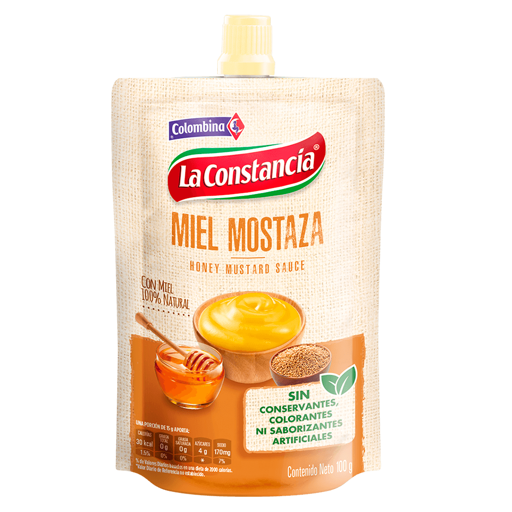 Miel Mostaza La Constancia 100g