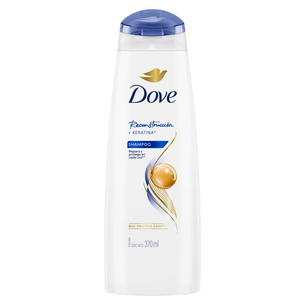 Shampoo Dove Reconstrucción + Keratina 370ml