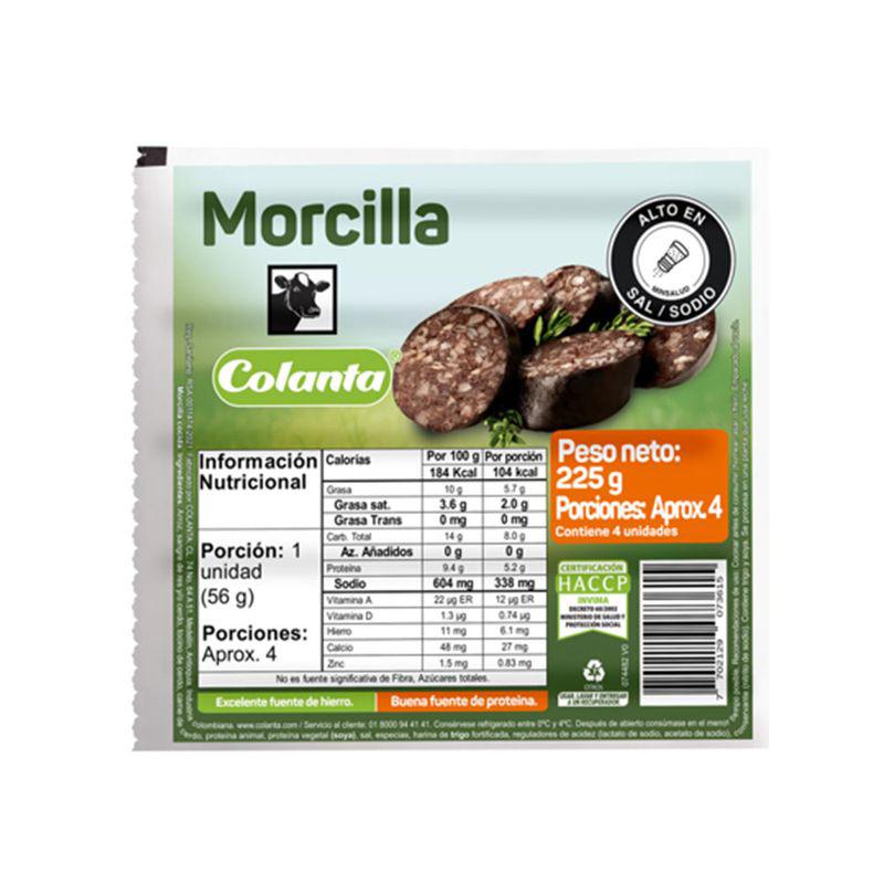 Morcilla Colanta 225g