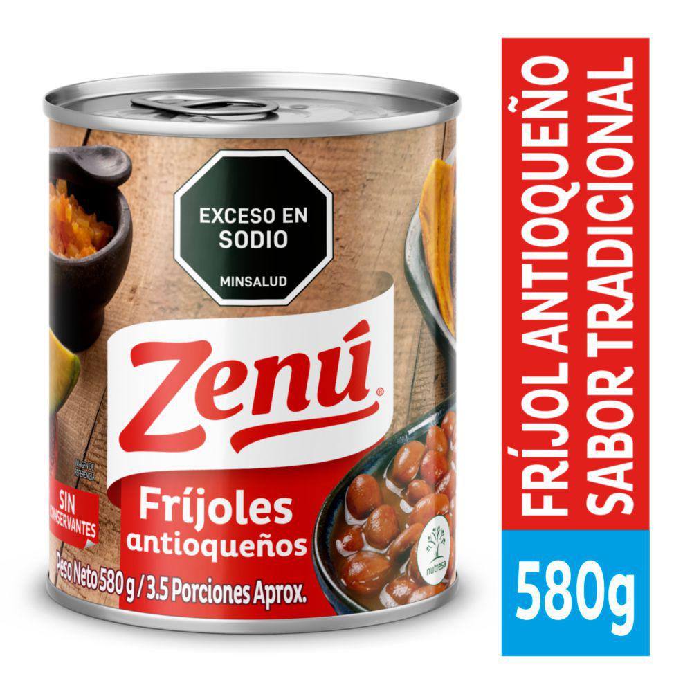 Frijoles Antioqueños Zenú 580g