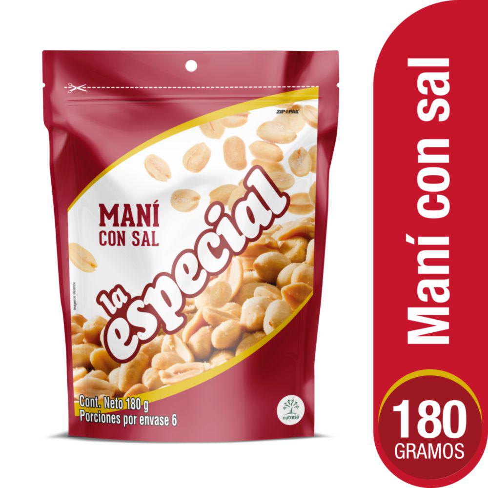 Maní con Sal La Especial 180g