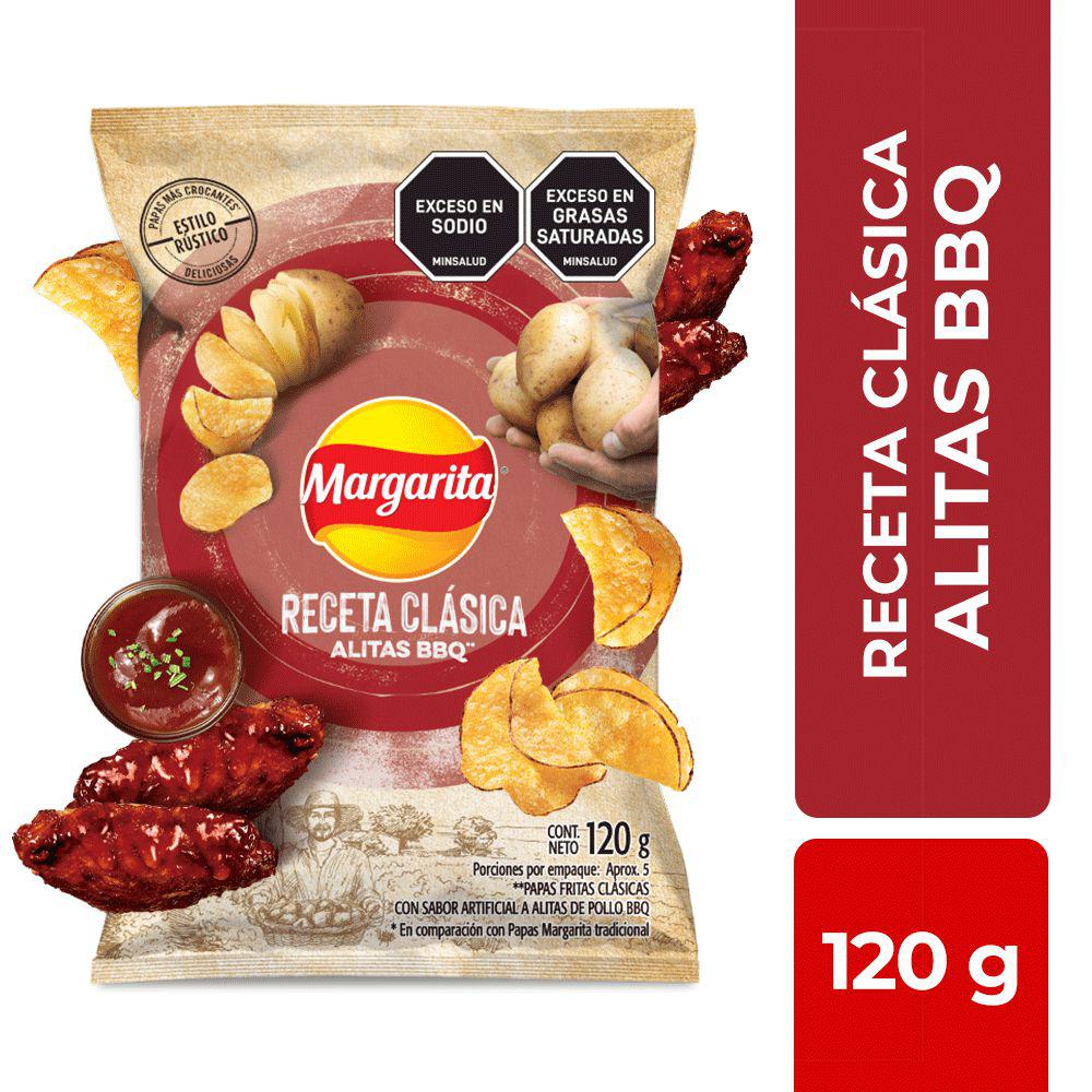 Receta Clasica Alitas BBQ Margarita 120g