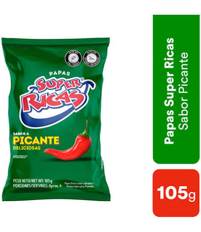 Papas Picantes Súper Ricas 105g