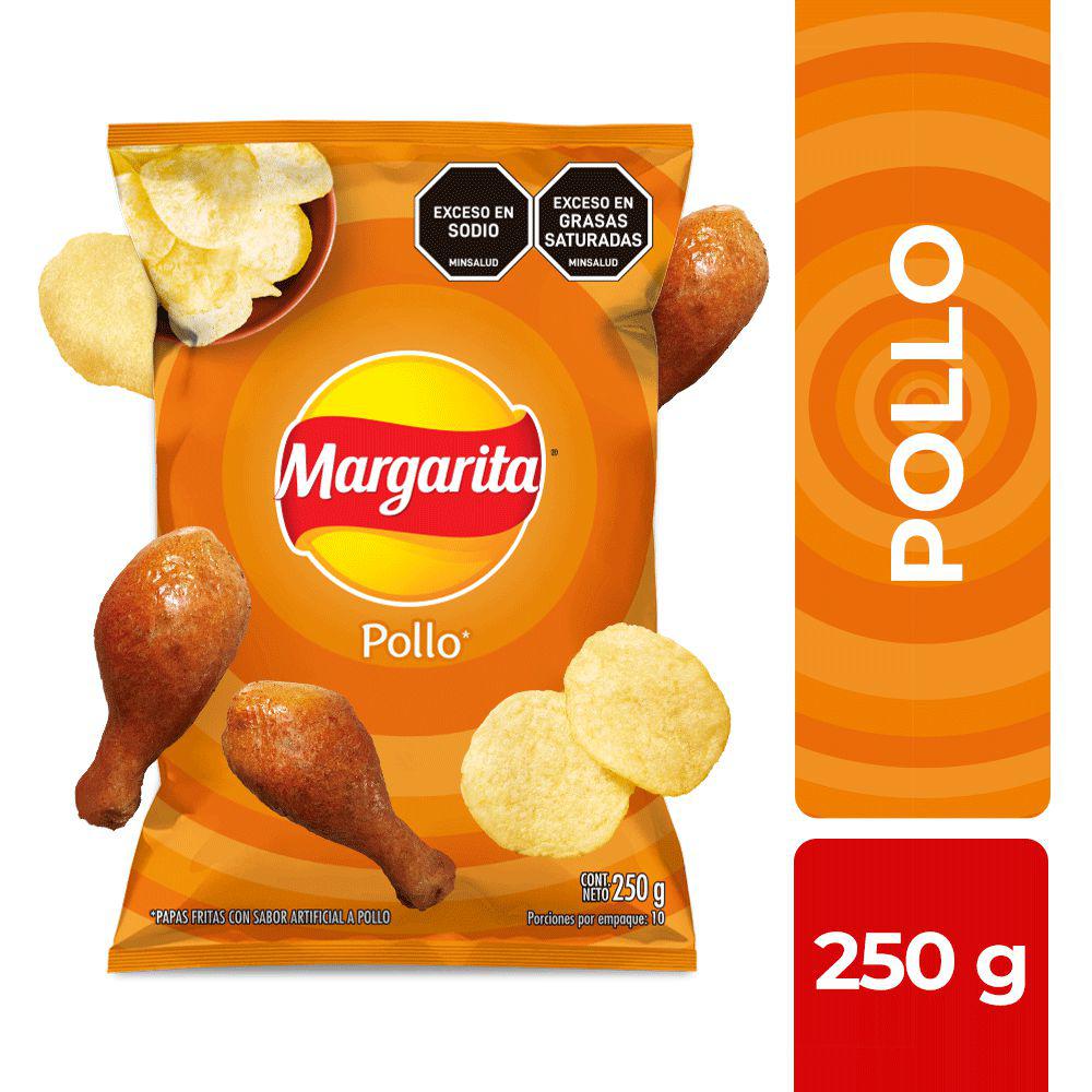 Papas Pollo Margarita 250g