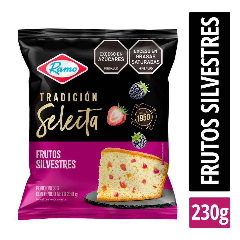 Ponqué Frutos Silvestres Ramo 230g