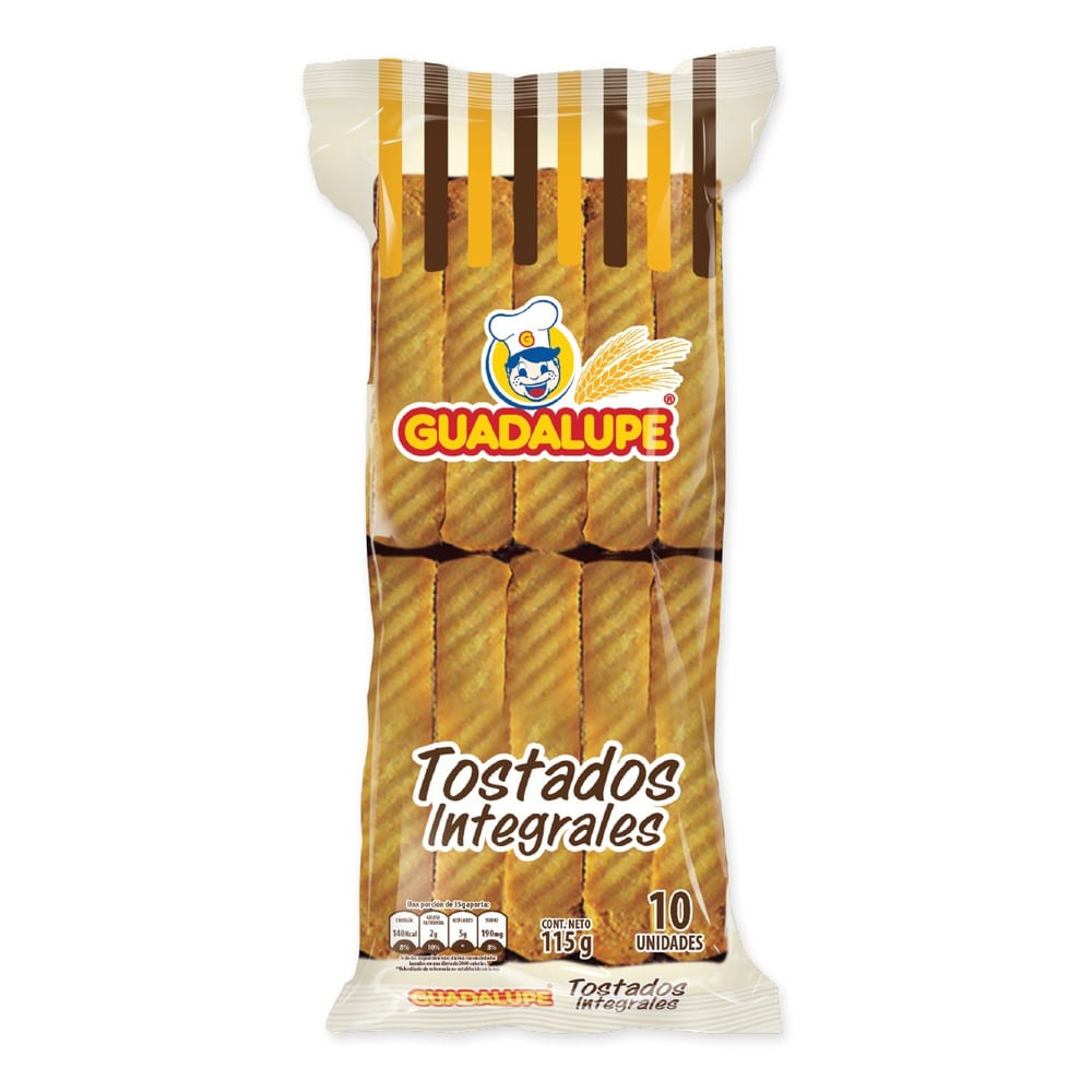 Tostadas Integrales Guadalupe 115g