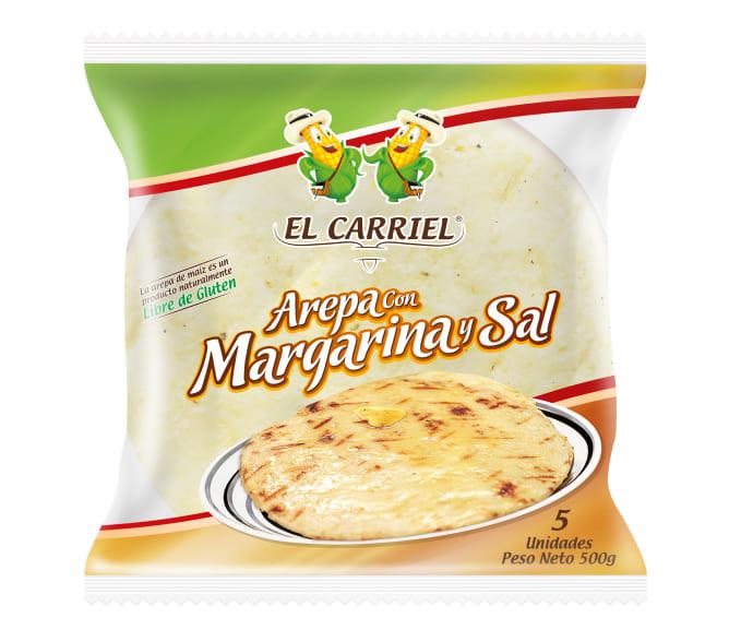 Arepa Margarina y Sal El Carriel 500g